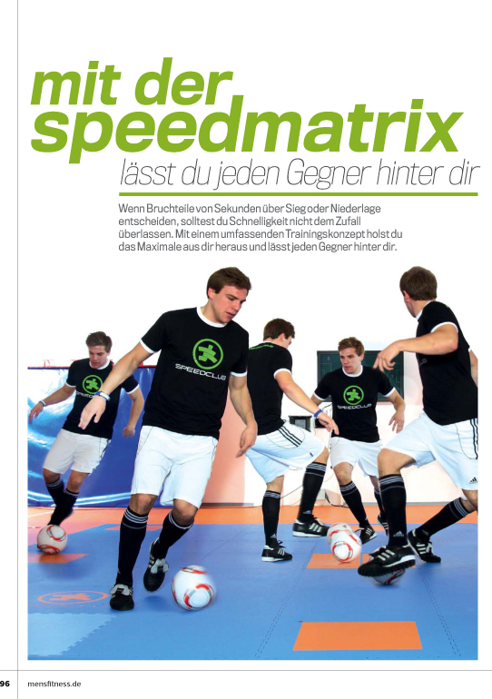 Mens-Fitness Die Speedmatrix Seite 1